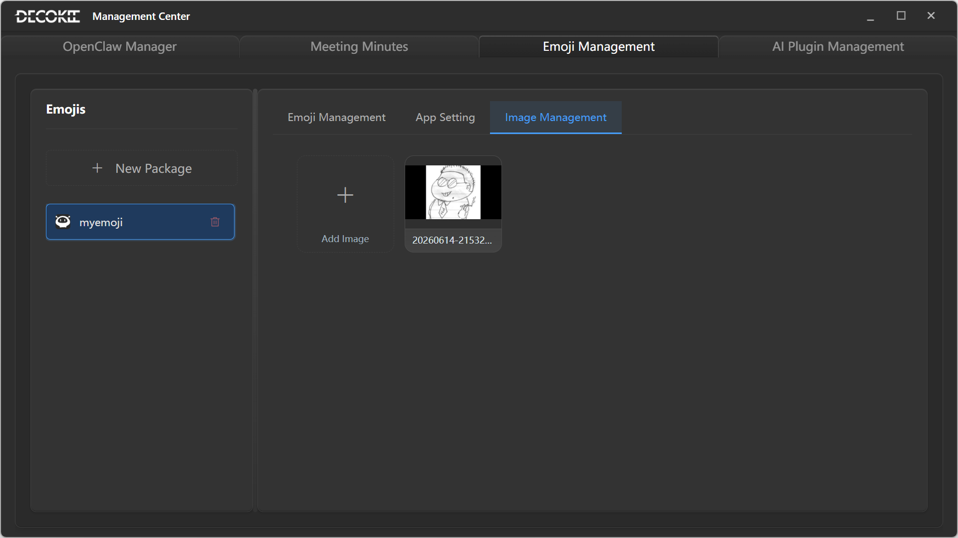 Emoji Manager