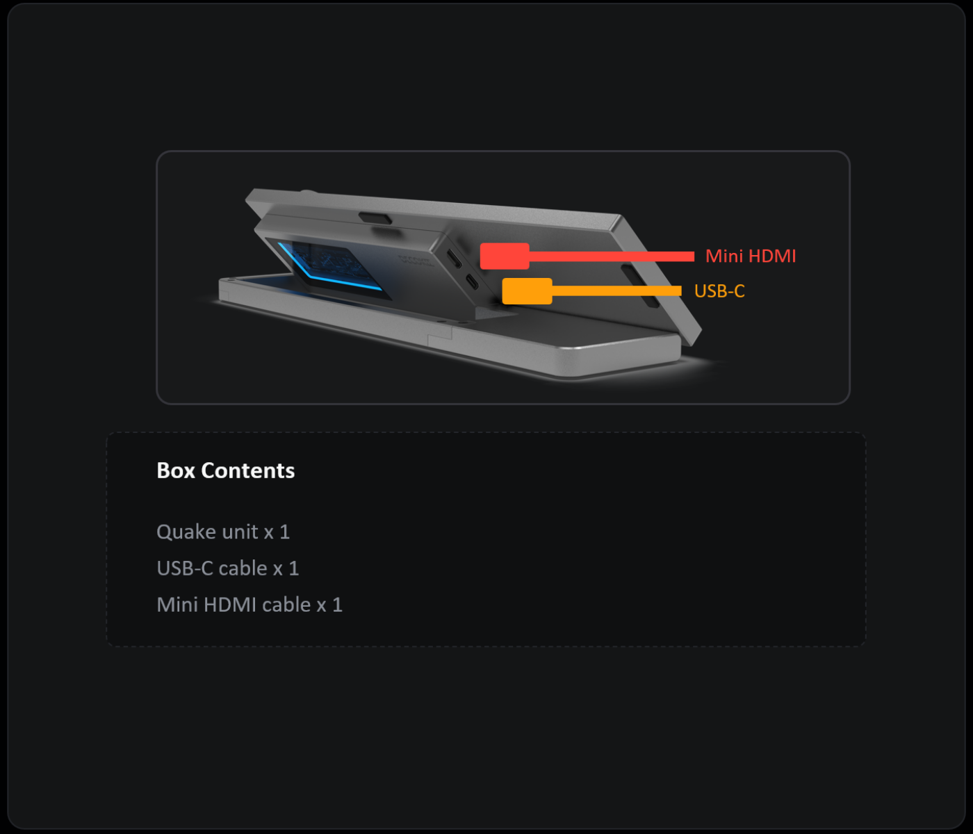 Cable connection diagram